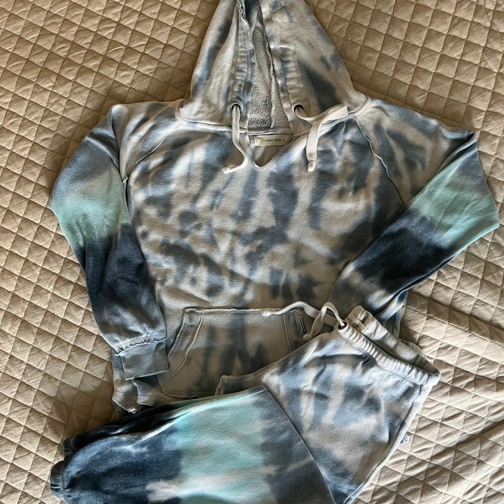 Ocean Drive Tye dye Sweat Outfit sz L